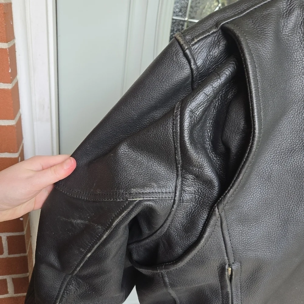 Pro-Rider Leather USA Black Leather Jacket